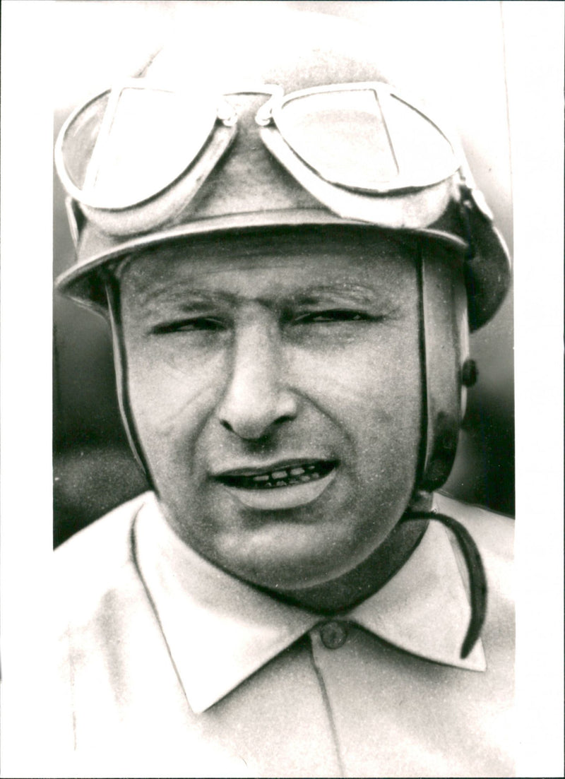 Manuel Juan Fangio - Vintage Photograph