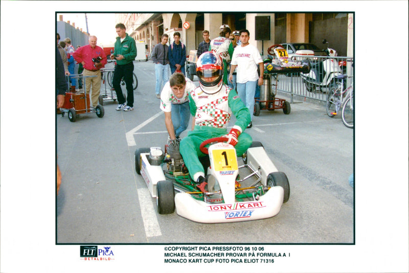 Michael Schumacher - Vintage Photograph