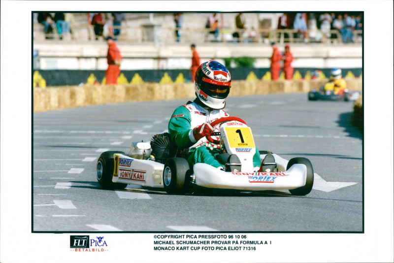 Michael Schumacher - Vintage Photograph