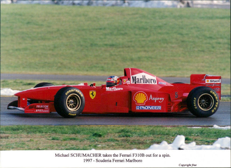Michael Schumacher - Vintage Photograph