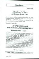 1998 SONAX DISTRIBUTION FERRARI FRANCE ENGLAND PRESS PRINCE - Vintage Photograph