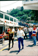 1998 SONAX DISTRIBUTION FERRARI FRANCE ENGLAND PRESS PRINCE - Vintage Photograph