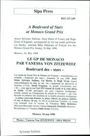 1998 SONAX DISTRIBUTION FERRARI FRANCE ENGLAND PRESS PRINCE - Vintage Photograph