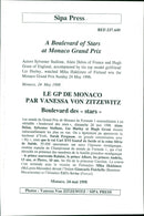 1998 SONAX DISTRIBUTION FERRARI FRANCE ENGLAND PRESS PRINCE - Vintage Photograph