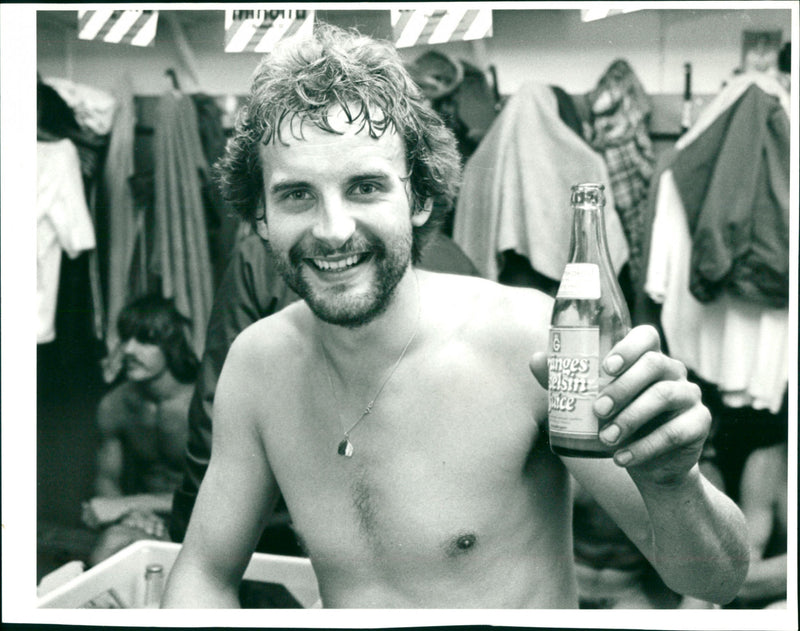 Mats Werner Football Player - Vintage Photograph