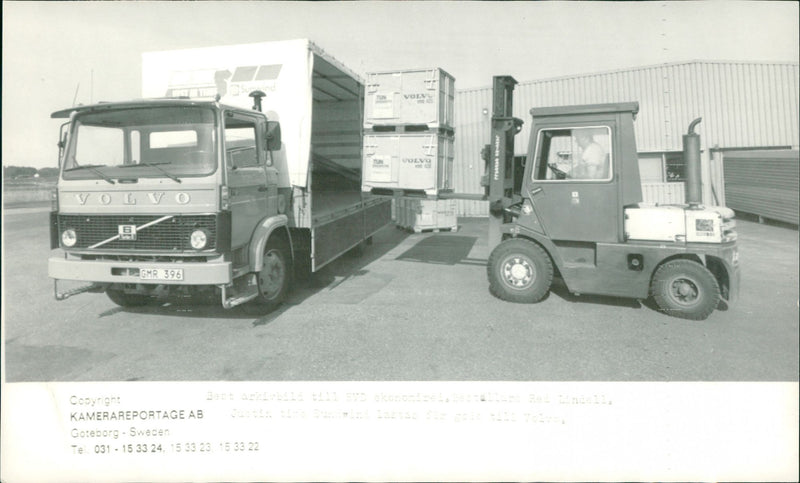 Company: Volvo Components AB - Vintage Photograph