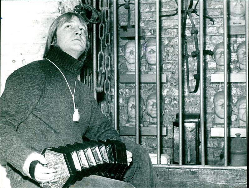 Peter Bellamy, Folk singer - Vintage Photograph