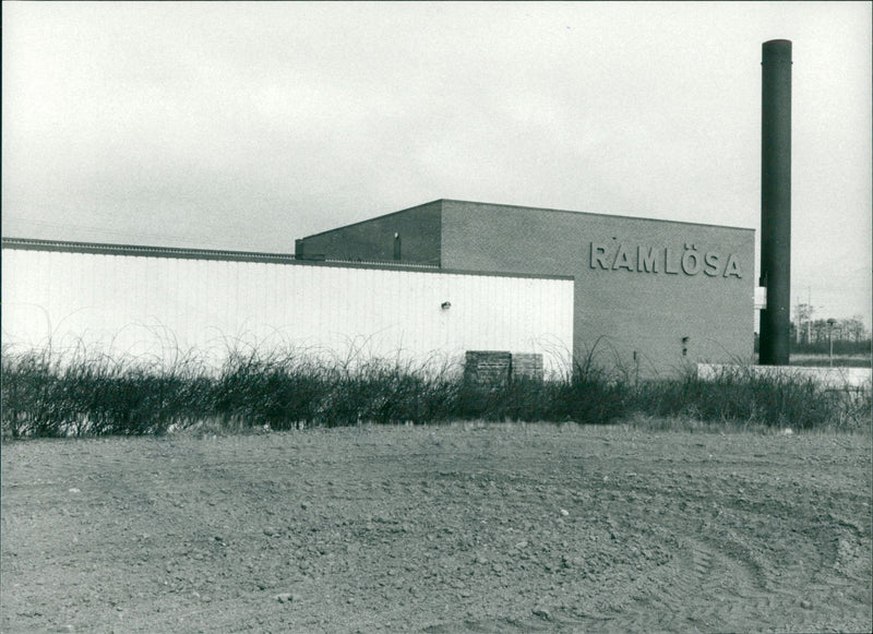 Ramlosa Water Factory. - Vintage Photograph