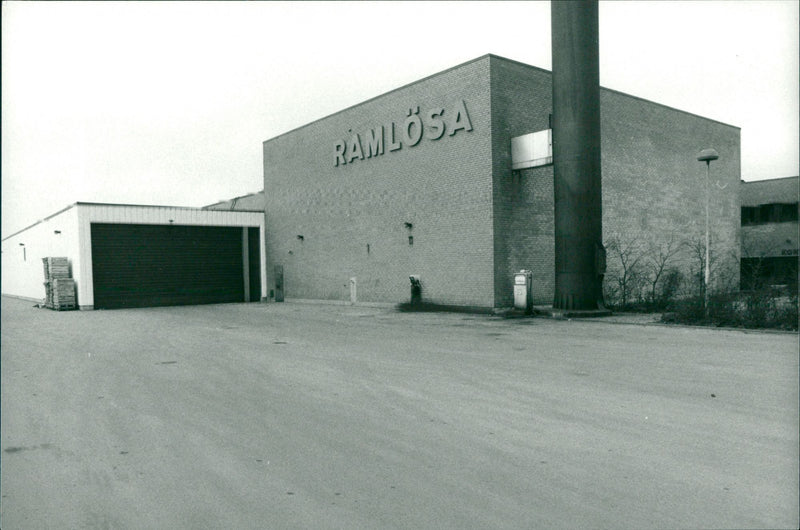 Ramlosa Water Factory. - Vintage Photograph
