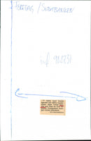 ANIMALS SMALLEST SWEDEN SVEABANKEN BROADEN AGING TOMAS ANDERSSON HAKE - Vintage Photograph