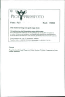 1996 ANIMALS TELEPHONE SWEDEN PICA RESPONSIBLE DESK IMAGE DELIVERY BLFS CODE - Vintage Photograph