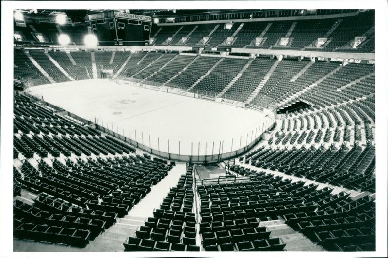 Sports facilities: Canada: Olympic Saddledome - Vintage Photograph