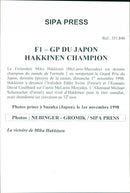 1998 BIST OMPUT ASSOCH SECOND FERRARI PRESS DAVID BRITAIN - Vintage Photograph