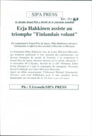 BIST OMPUT ASSOCH SECOND FERRARI PRESS DAVID BRITAIN - Vintage Photograph