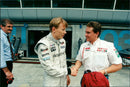 BIST OMPUT ASSOCH WARS EINER HAKKINEN EPA SECOND FERRARI PRESS BRITAIN ITALY - Vintage Photograph