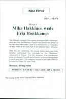 1998 BIST OMPUT ASSOCH WAS SECOND FERRARI PRESS BRITAIN CHAMPION - Vintage Photograph