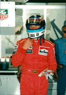 BIST OMPUT ASSOCH WARS SECOND FERRARI PRESS BRITAIN ITALY - Vintage Photograph