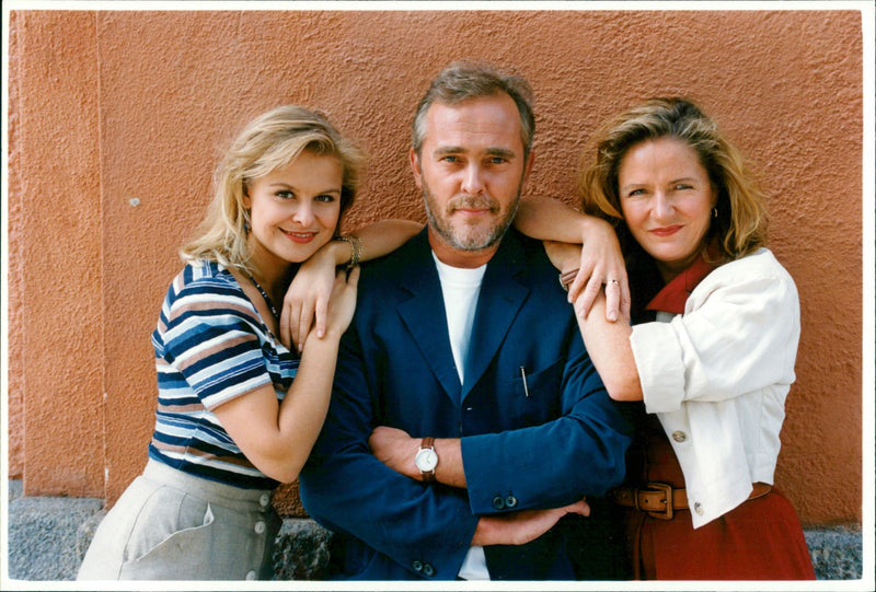 Ulrika Nilsson, Bengt Magnusson and Malou von Sivers - Vintage Photograph