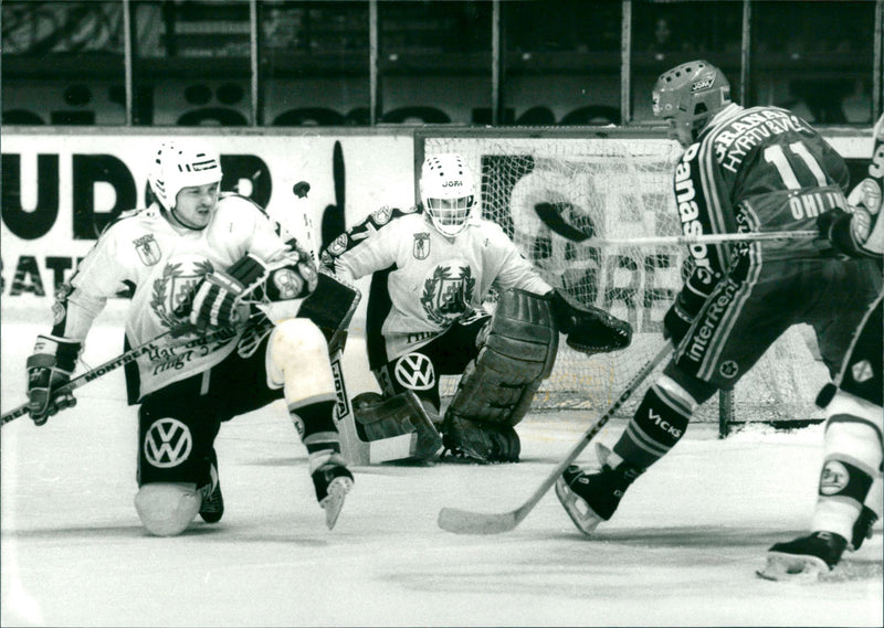 Åke Andersson, ice Hockey player. - Vintage Photograph