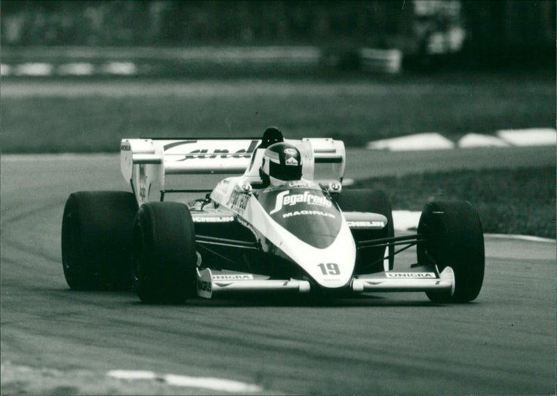 Stefan Johansson - Vintage Photograph
