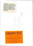 John Balls, writer - Vintage Photograph