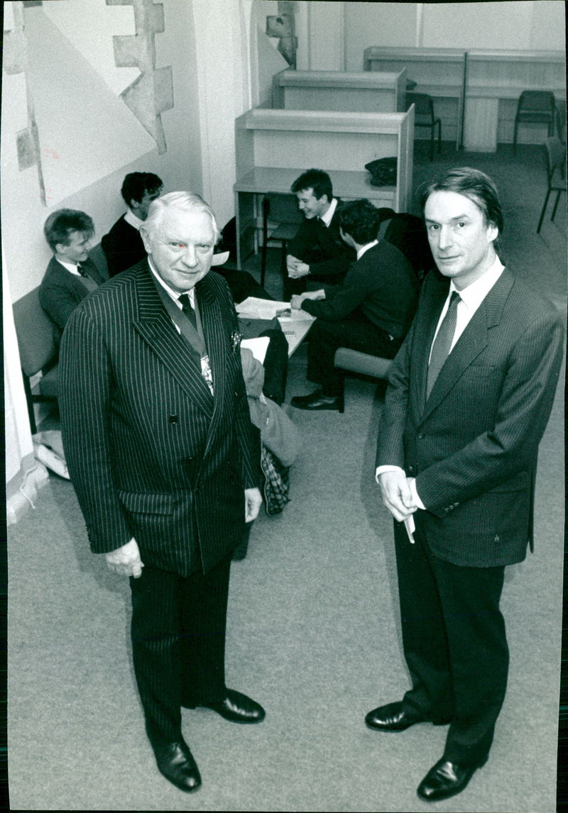 John Atkinson and Christopher Brown. - Vintage Photograph