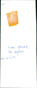 Alan Bailey - Vintage Photograph