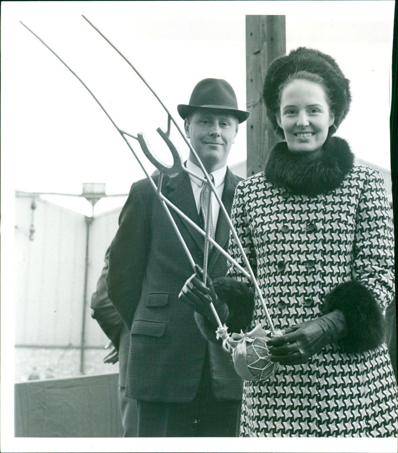 Mr. and Mrs. J.G. Bell - Vintage Photograph