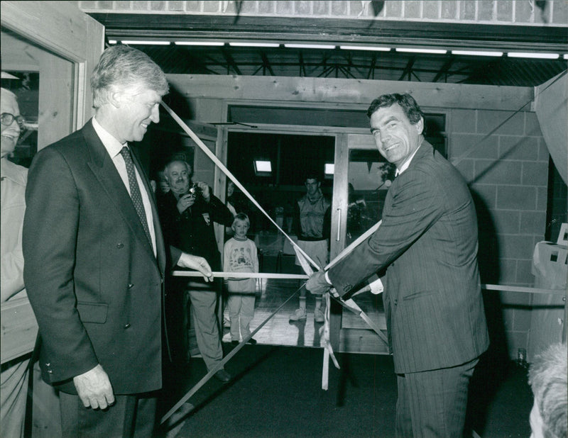 Trevor Brooking and Tony Harmer. - Vintage Photograph