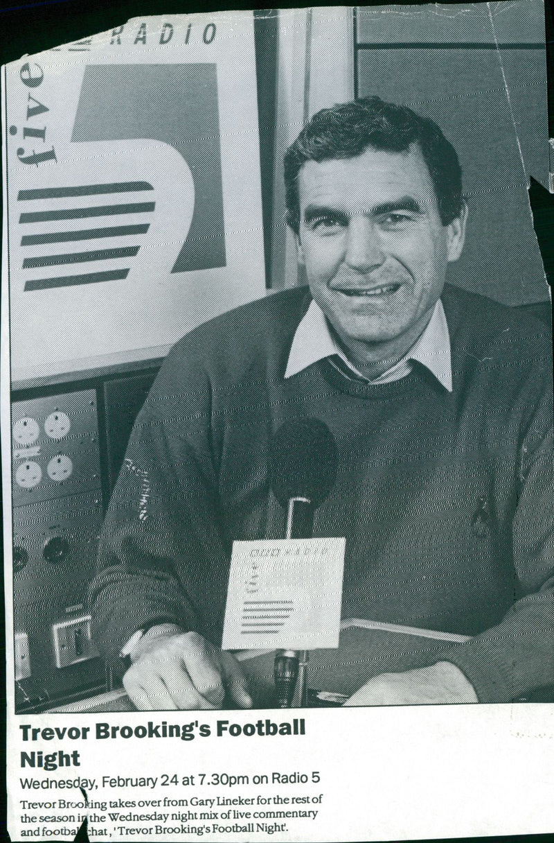 Trevor Brooking - Vintage Photograph