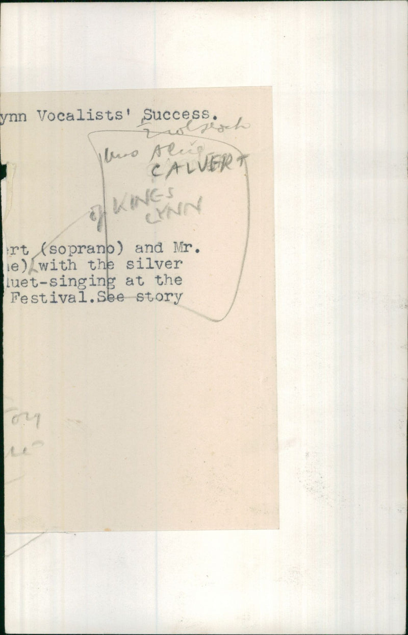 MUSIC FESTIVAL - Vintage Photograph