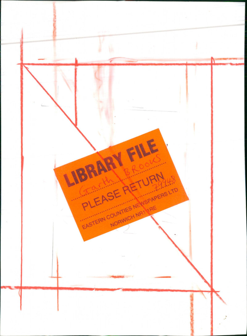 Garth Brooks - Vintage Photograph