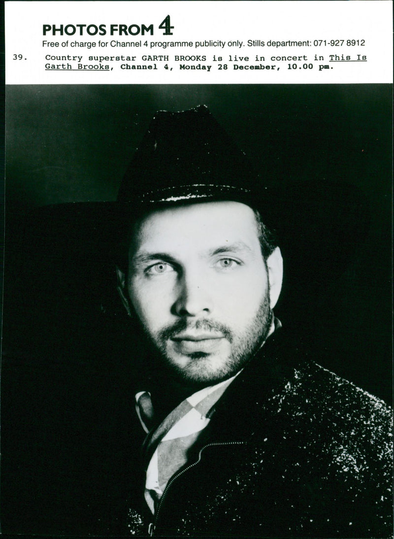 Garth Brooks - Vintage Photograph