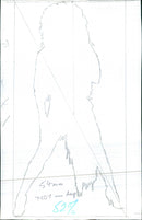 Ceri Dupree as Tina Turner - Vintage Photograph