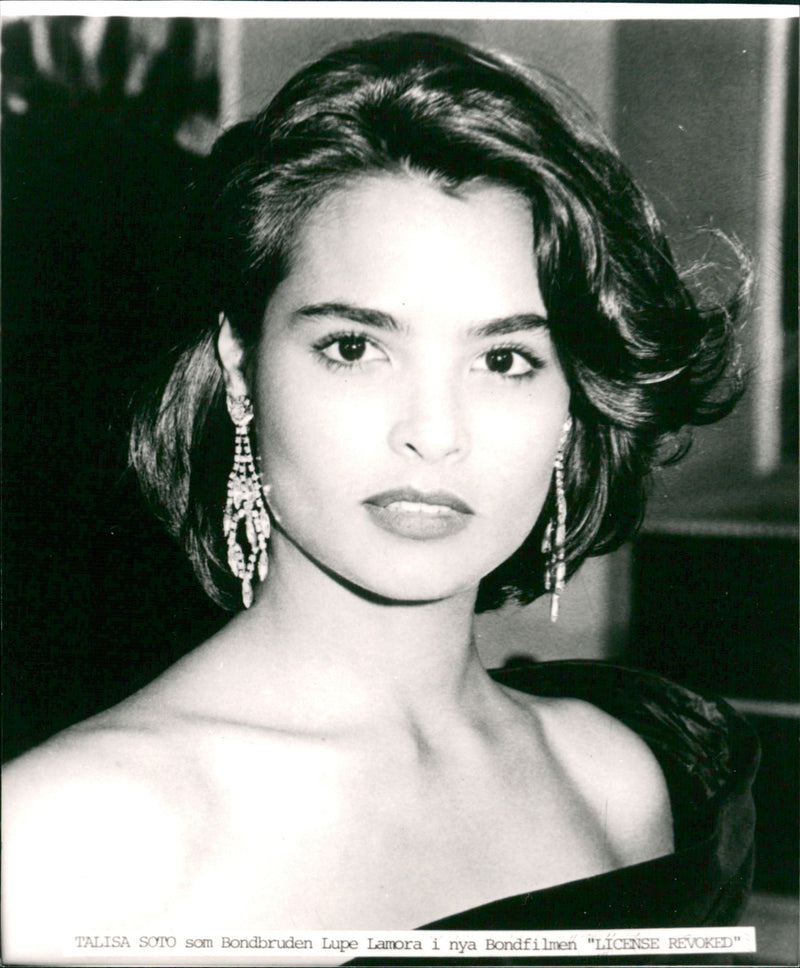 Talisa Soto is an American actress - Vintage Photograph