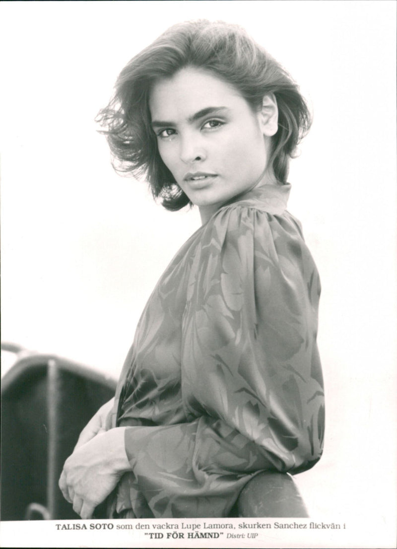 Talisa Soto is an American actress - Vintage Photograph