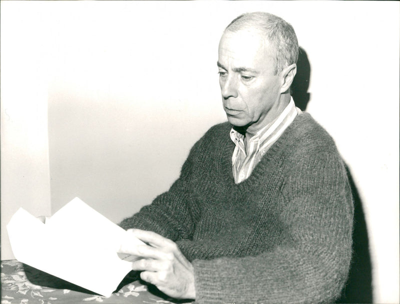 Claude Simon - Vintage Photograph