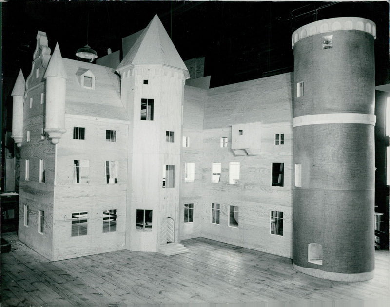Model from the film Det svÃ¡nger pÃ¡ slottet - Vintage Photograph