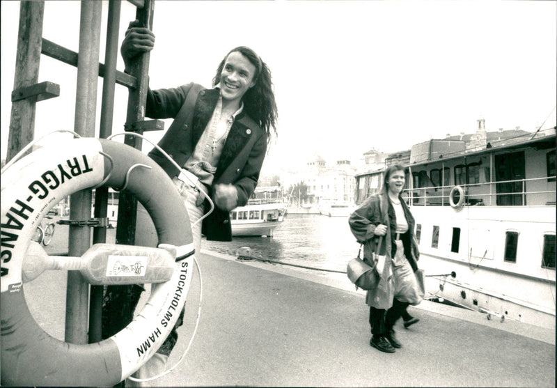 Dan Reed Rock Musician - Vintage Photograph