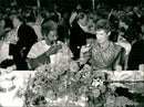 Wole Soyinka with Mrs. Ingrid Carlsson - Vintage Photograph