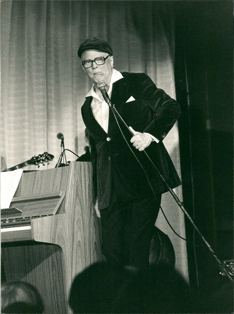 Povel Ramel on Maxim - Vintage Photograph