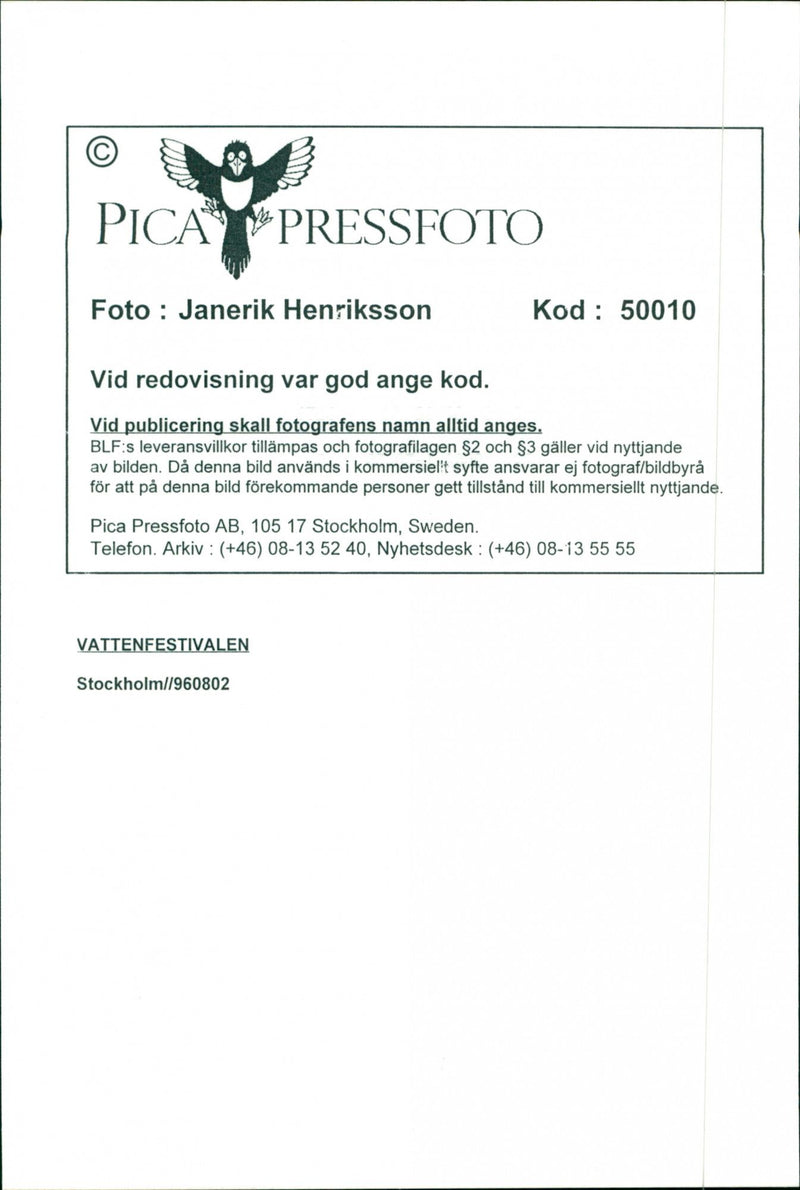 LANDSCAPE ARLA NMJOLK TELEPHONE SWEDEN RESPO - Vintage Photograph