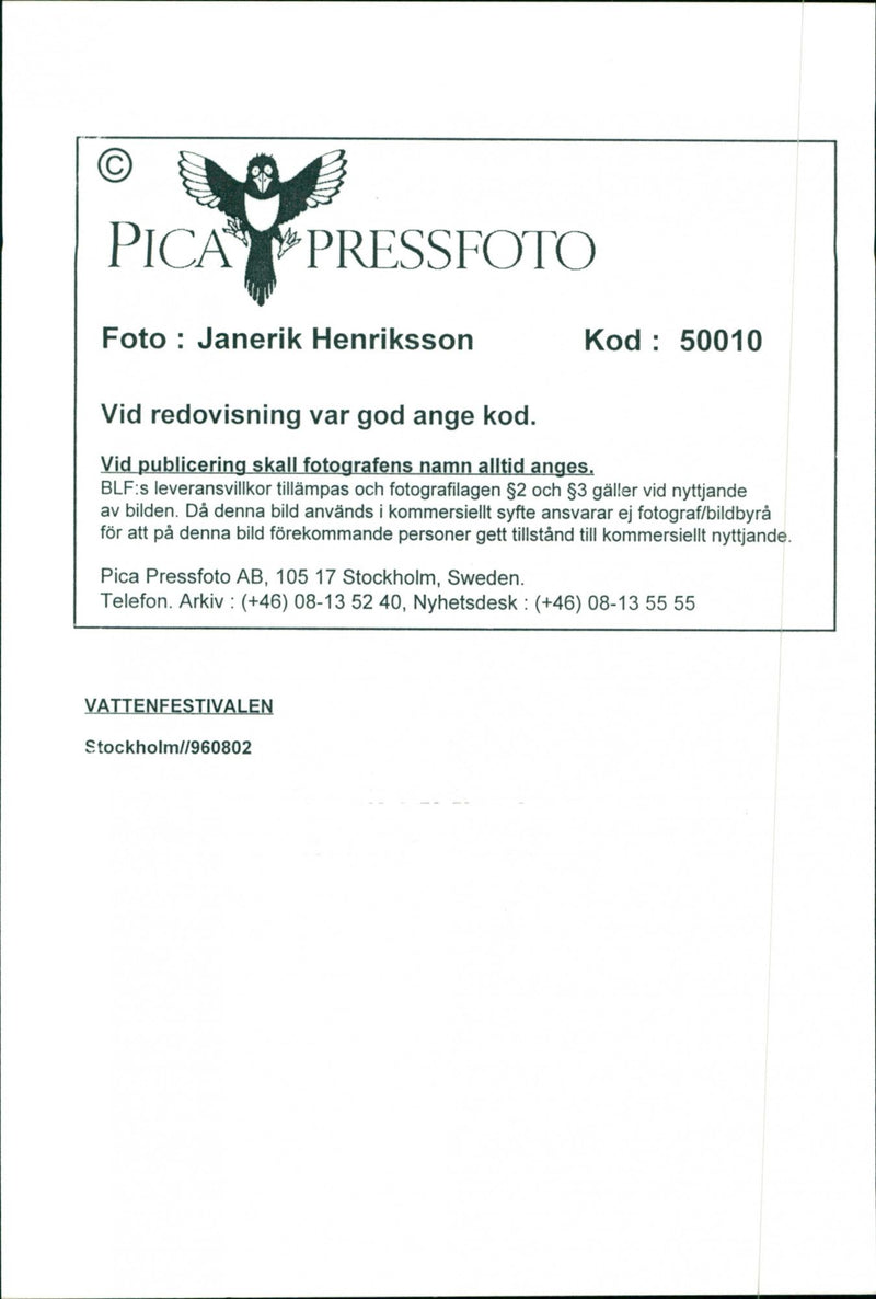 LANDSCAPE ARLA NMJOLK TELEPHONE SWEDEN RESPO - Vintage Photograph