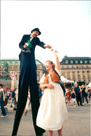 1996 LANDSCAPE ARLA NMJOLK SWEDEN RESPONS FESTIVAL - Vintage Photograph