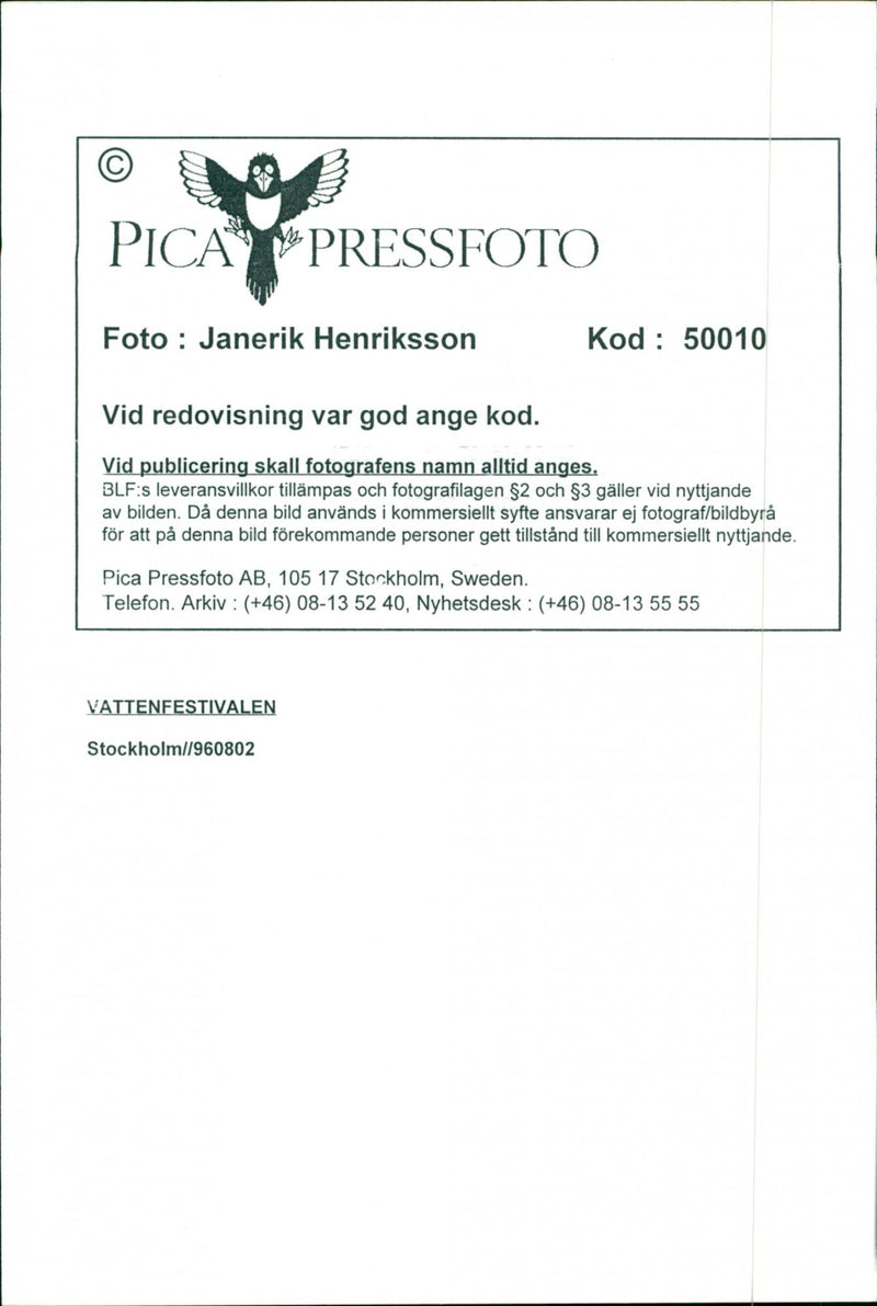 LANDSCAPE ARLA NMJOLK TELEPHONE SWEDEN RESPO - Vintage Photograph