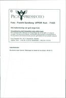 1996 LANDSCAPE ARLA NMJOLK SWEDEN RESPONS FESTIVAL - Vintage Photograph