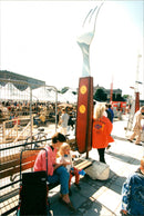 LANDSCAPE ARLA NMJOLK TELEPHONE SWEDEN RESPO - Vintage Photograph