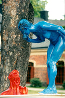 1996 LANDSCAPE ARLA NMJOLK TELEPHONE SWEDEN FESTIVAL - Vintage Photograph