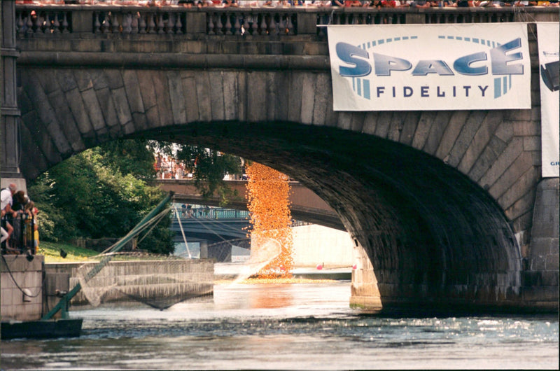 1996 LANDSCAPE ARLA NMJOLK TELEPHONE SWEDEN RESPO - Vintage Photograph