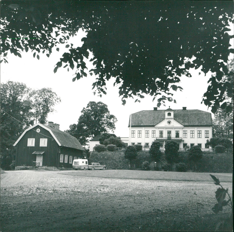 Fredriksbergs 18th-century farm in Oskarshamn - Vintage Photograph